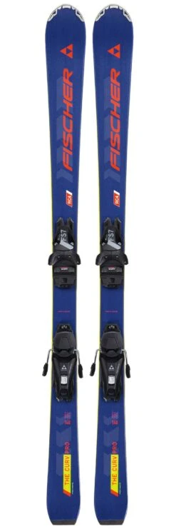 Fischer Pack Esquí Alpino The Curv Pro Jrs + Fij