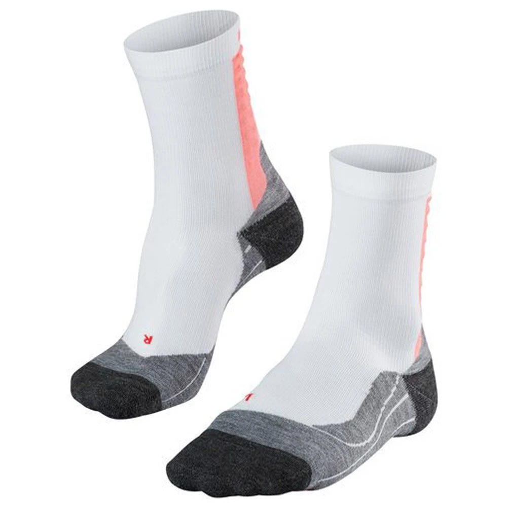 Calcetines Esquí Nórdico Falke Achilles W White Neon Red 4 Calcetines Esquí Nórdico Falke Achilles W White Neon Red - Imagen 2